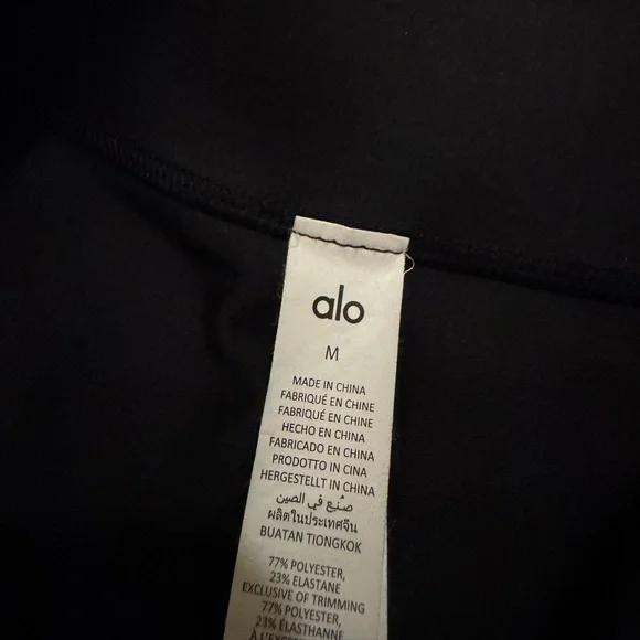Alo Yoga Black High-Waist Leggings, M, Great Condition! - Picture 11 of 11